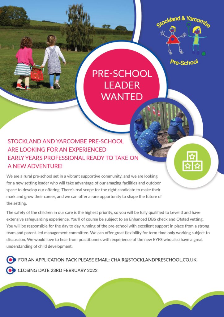 stockland preschool leader wanted poster